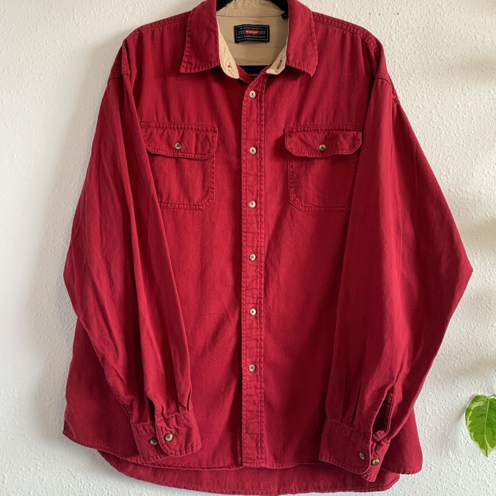 Wrangler Double Pocket Button Up - image 2
